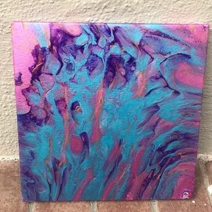 Original acrylic pour painting